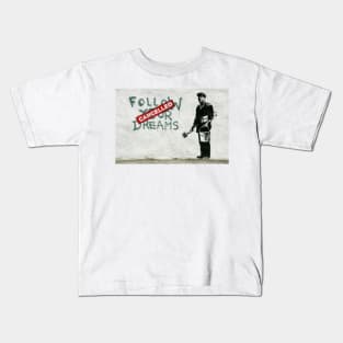 Banksy Follow Your Dreams Cancelled Kids T-Shirt